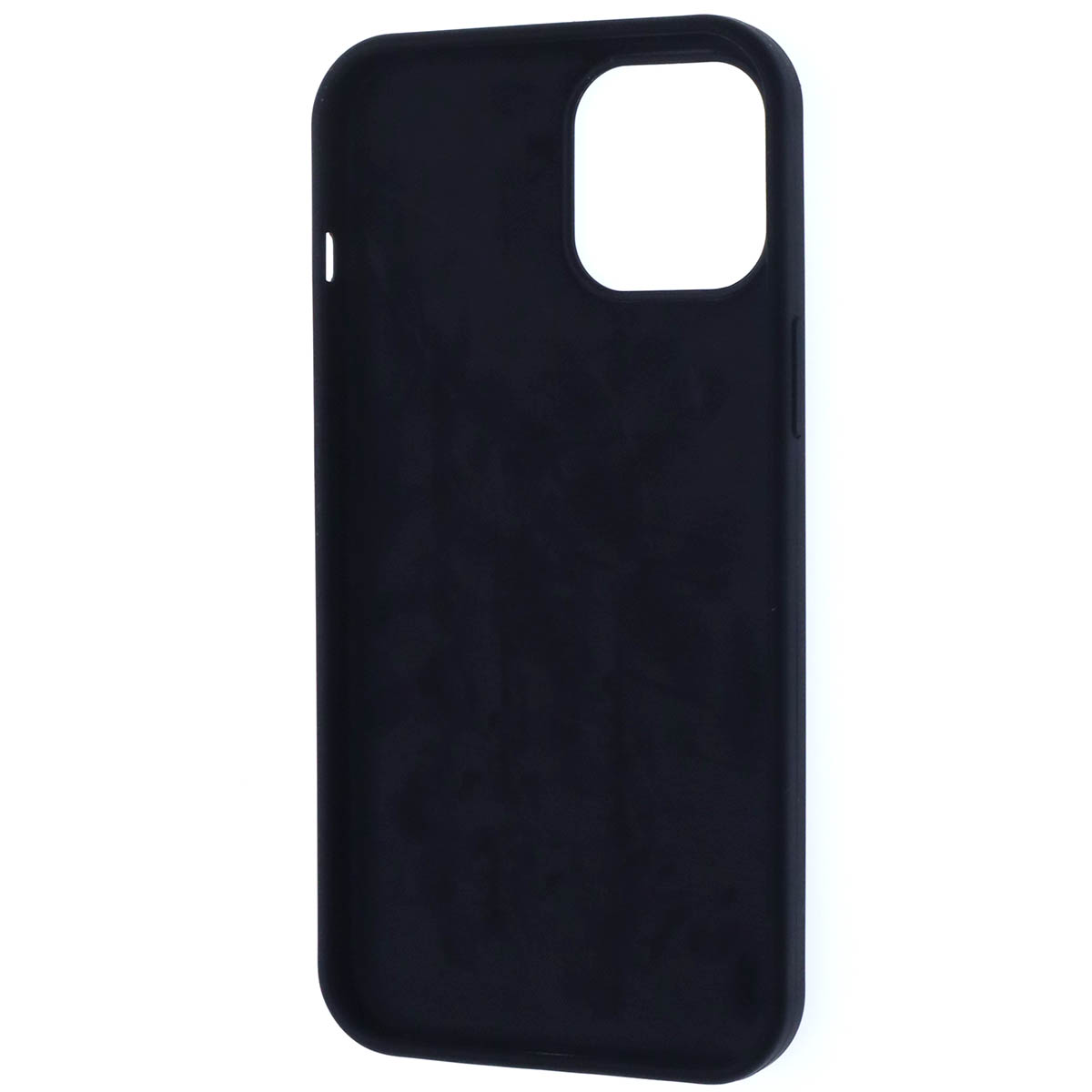 Чехол накладка Silicon Case для APPLE iPhone 12 Pro MAX (6.7"), силикон, бархат, цвет черный