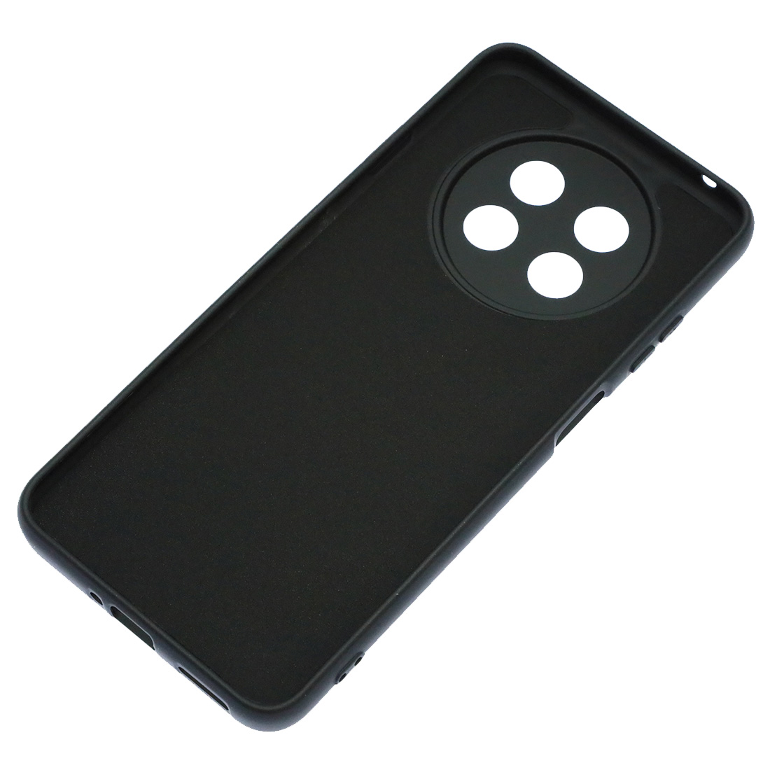 Чехол накладка NANO для HUAWEI Nova Y91, защита камеры, силикон, бархат, цвет черный