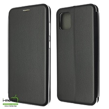 Чехол книжка STYLISH для SAMSUNG Galaxy A81 (SM-A815), Note 10 Lite (SM-N770), экокожа, визитница, цвет черный