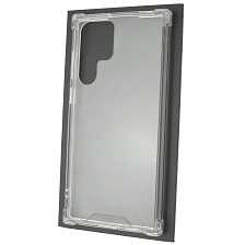 Чехол накладка King Kong Case для SAMSUNG Galaxy S22 Ultra, силикон, противоударный, цвет прозрачный