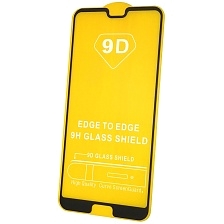 Защитное стекло 9D для HUAWEI P20 Pro, цвет окантовки черный