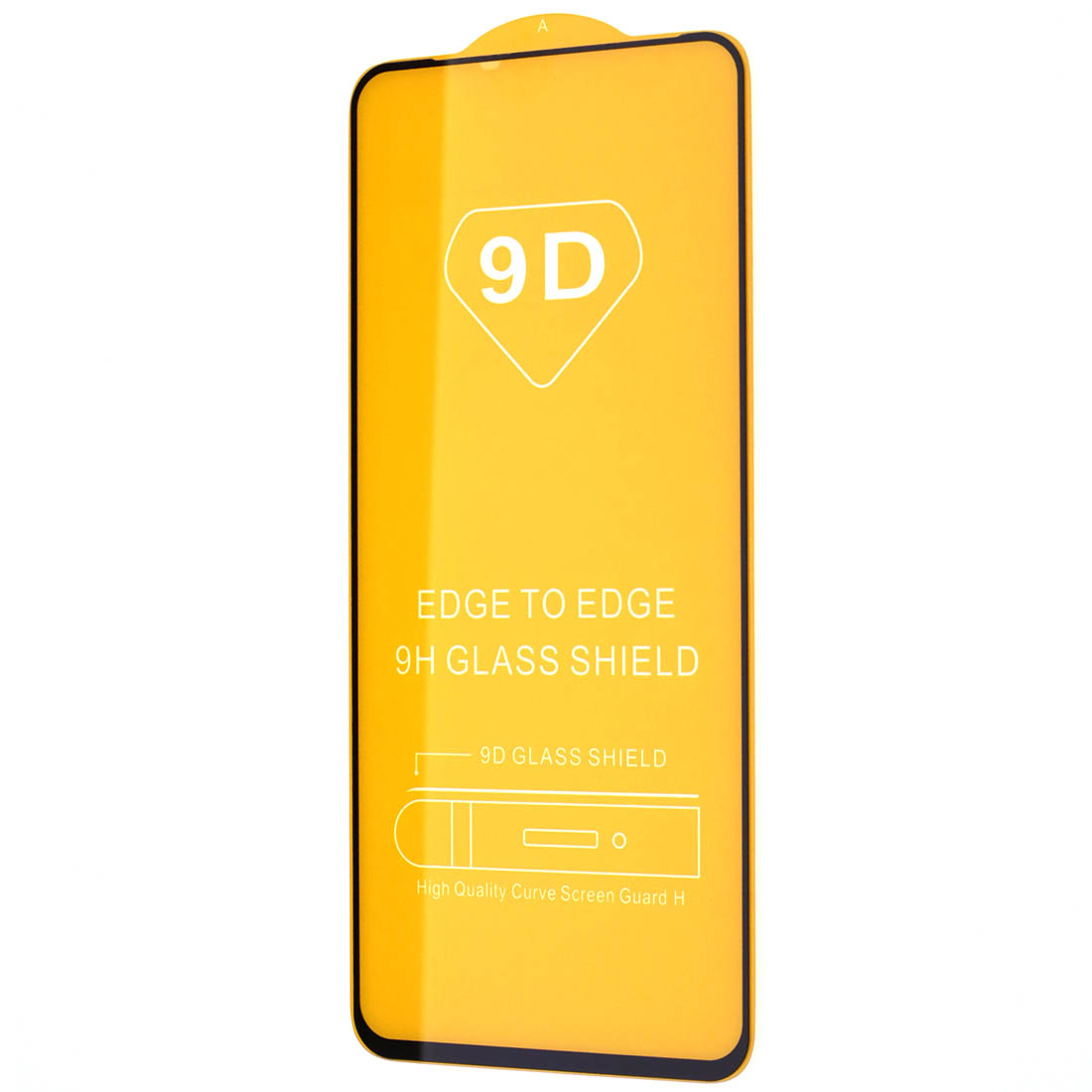 Защитное стекло 9D для INFINIX Hot 30, цвет окантовки черный