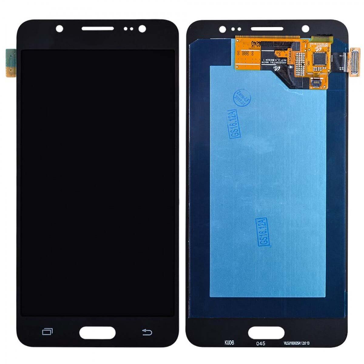 Дисплей в сборе с тачскрином для SAMSUNG Galaxy J5 2016 (SM-J510), с регулируемой подсветкой, цвет черный