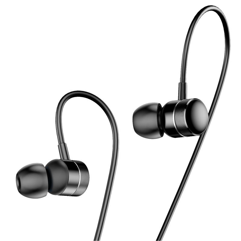 Гарнитура (наушники с микрофоном) проводная, BASEUS Encok Wire Earphone H04, цвет черный.