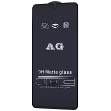 Защитное стекло AG MATTE Glass для SAMSUNG Galaxy A52 (SM-A525), матовое, цвет окантовки черный
