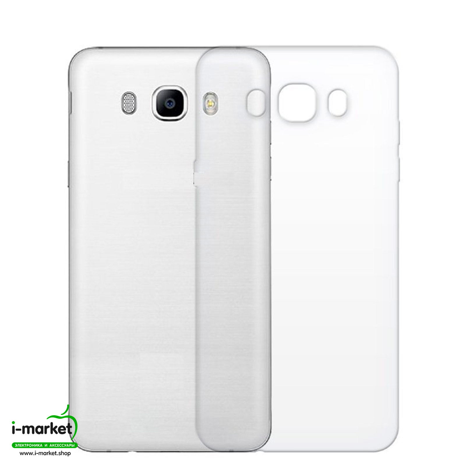 Чехол накладка для SAMSUNG Galaxy J5 2016 (SM-J510), силикон, цвет прозрачный