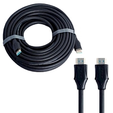 Кабель Live Power H223, HDMI - HDMI, силикон, длина 20 метров, цвет черный Кабель Live Power H223, HDMI - HDMI, силикон, длина 20 метров, цвет черный