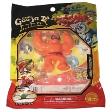Тянущаяся фигурка игрушка Goo Jit Zu (Гуджитсу), цвет оранжевый