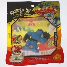 Тянущаяся фигурка игрушка Goo Jit Zu (Гуджитсу), цвет синий