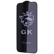 Защитное стекло D PRO для APPLE iPhone 15 Pro Max (6.7"), цвет окантовки черный