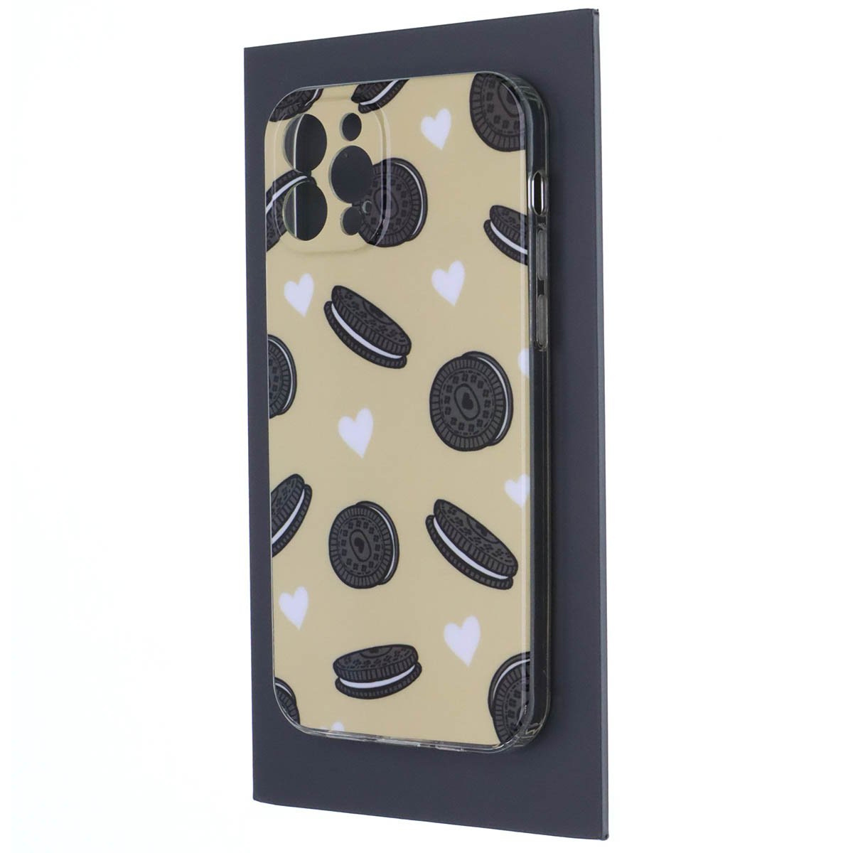 Чехол накладка для APPLE iPhone 12 Pro (6.1"), силикон, глянцевый, рисунок Печенье
