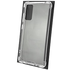 Чехол накладка King Kong Case для SAMSUNG Galaxy S20 FE (SM-G780F), силикон, противоударный, цвет прозрачный