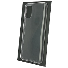 Чехол накладка TPU CASE для SAMSUNG Galaxy A02S (SM-A025F), силикон, цвет прозрачный
