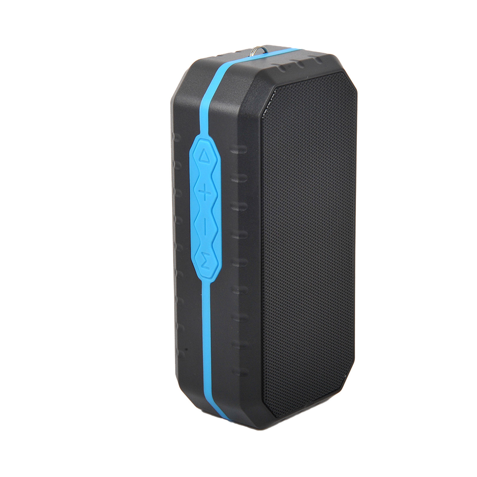 Портативная водонепроницаемая аудио Bluetooth колонка Raiskid F3-D, AUX, USB, TFT, цвет черно-синий